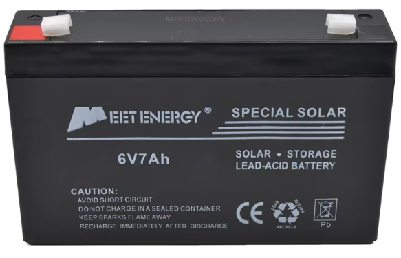 Baterie pentru panou solar Meet Energy 6V 7Ah